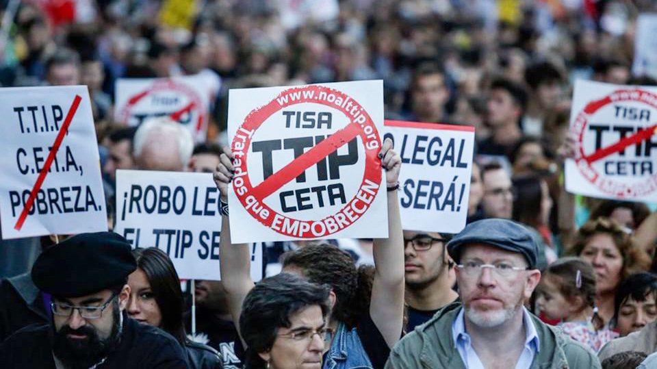 IU Arganda - Manifestación contra TTIP, CETA y TISA 02